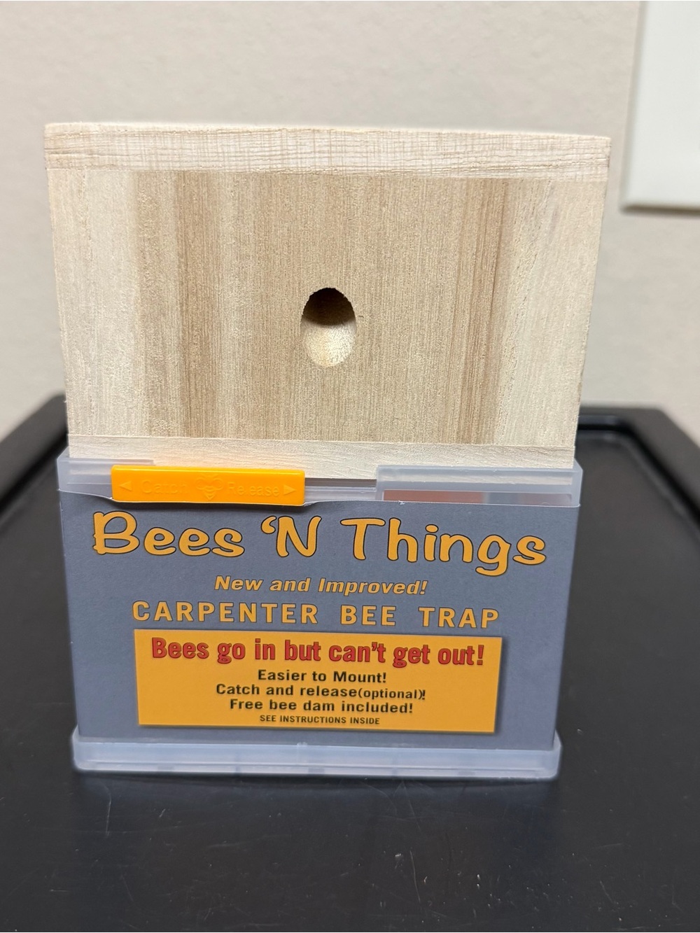 Bees 'N Things Carpenter Bee Trap - Catch and Release